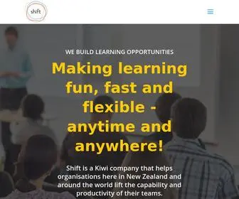 Shiftlearning.co.nz(Shift) Screenshot