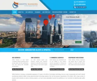 Shifturankers.com(Ecommerce Company) Screenshot