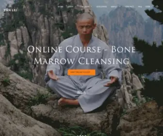 Shifuyanlei.co.uk(Shaolin Kung Fu & Qigong For Health & Fitness) Screenshot