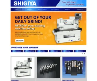 Shigiya.com(Shigiya (USA) Ltd) Screenshot