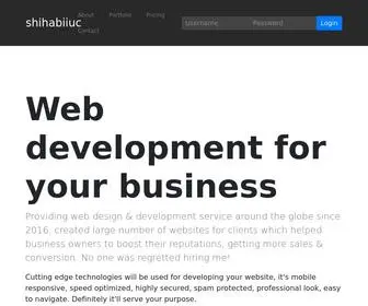 Shihabiiuc.com(Your website) Screenshot
