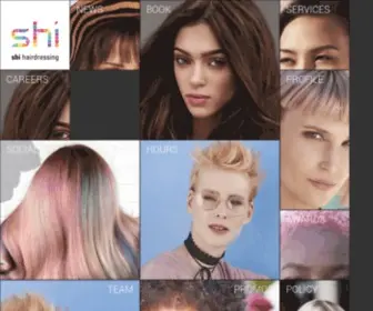 Shihair.com(Shi Hairdressing) Screenshot