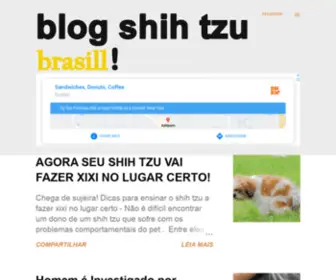 Shihtzubrasill.com.br(Shih Tzu Brasil) Screenshot