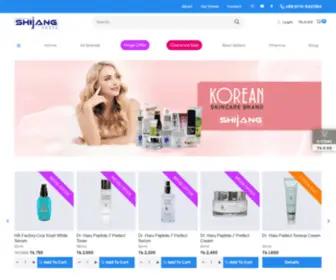 Shijangshop.com(Best Korean Cosmetics Online Shop in Bangladesh) Screenshot