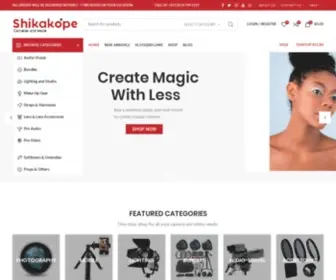 Shikakope.com(Cameras and more) Screenshot