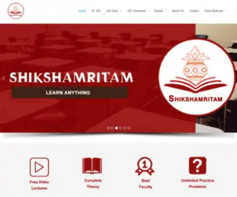 Shikshamritam.com(Best IIT & NEET Coaching Institute in Roorkee India) Screenshot