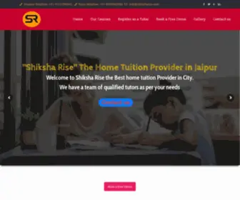 Shiksharise.com(Home Tuitions In Jaipur) Screenshot