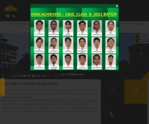 Shikshavalleyschool.org(Shiksha valley school) Screenshot