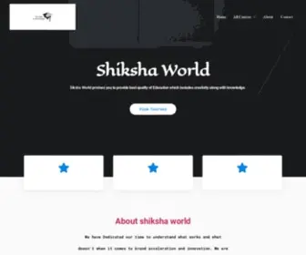 Shikshaworld.com(My WordPress Blog) Screenshot
