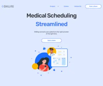 Shilling.io(Scheduling & Analytics for Healthcare) Screenshot