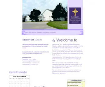 ShilohcPC.org(Shiloh Cumberland Presbyterian Church) Screenshot