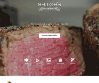 Shilohssteakandseafood.com(Shiloh's Steak And Seafood) Screenshot