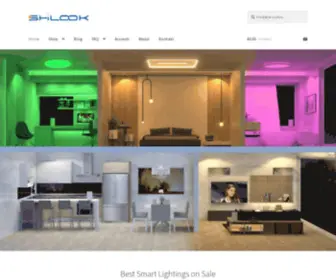 Shilook.com(Shilook LED Smart Deckenleuchte Offizielle Seite) Screenshot