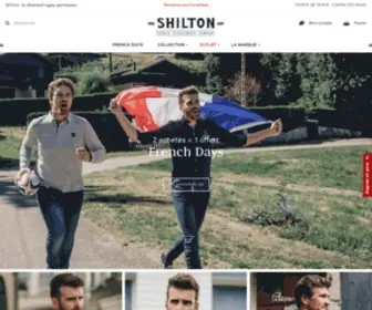 Shilton.fr(Marque de vetement rugby) Screenshot