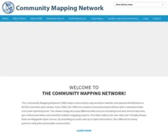 Shim.bc.ca(Community Mapping Network) Screenshot
