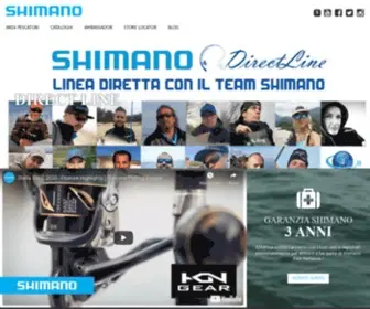 Shimanofishnetwork.it(Canne e Mulinelli da Pesca) Screenshot