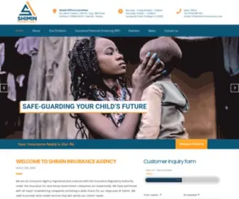 Shimininsurance.co.ke(Shimin Insurance Agency in Kenya) Screenshot