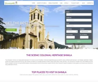 Shimlahp.com(Details About Shimla) Screenshot