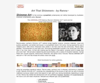 Shimmerart.com(Dr Ranna) Screenshot