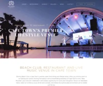 Shimmybeachclub.com(Premier Beach Club & Restaurant) Screenshot