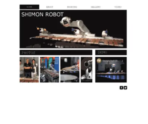 Shimonrobot.com(Shimon Robot & Friends) Screenshot