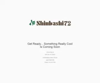 Shinbashi72.com(Shinbashi 72) Screenshot