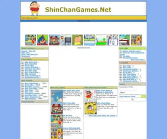 Shinchangames.net(Shin Chan Games) Screenshot