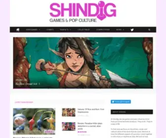 Shindig.nz(Games and Pop Culture ⋆ Shindig) Screenshot