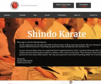 Shindokarate.com.au(Shindo Karate) Screenshot