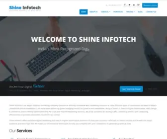 Shine-Infotech.com(SEO Services India) Screenshot