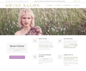 Shine-Salon.com(Shine Salon) Screenshot