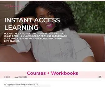Shinebrightschool.com(Shine Bright School) Screenshot