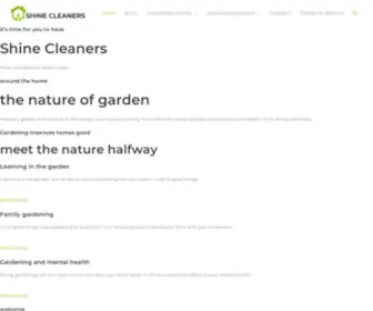 Shinecleaners.com.au(House Cleaning Perth) Screenshot