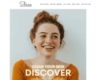 Shinefacialbar.com(Clean Your Skin) Screenshot