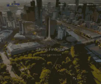 Shinefin.com.au(Finance and mortgage brokers) Screenshot
