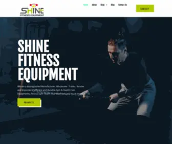 Shinefitequipments.com(Shine Fit Equipments) Screenshot