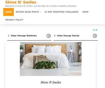 Shinensmiles.com(Shine N' Smiles) Screenshot