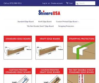 Shinersusapackaging.com(Angle Corner Board Edge Protectors) Screenshot