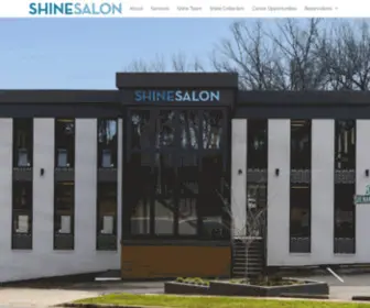 Shinesalonclt.com(Best Charlotte Hair Salon) Screenshot