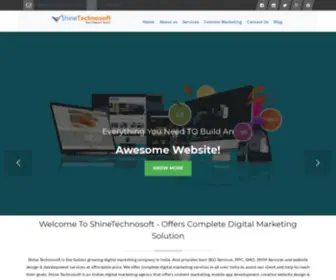 Shinetechnosoft.com(Digital Marketing Agency: Shine Technosoft) Screenshot