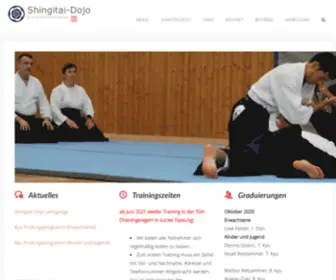 Shingitaidojo.de(Frankfurt am Main) Screenshot