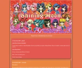 Shiningmoon.com.pl(Shining Moon) Screenshot