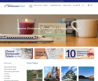 Shinkansen-Ticket.com(Shinkansen Tickets Online Booking) Screenshot