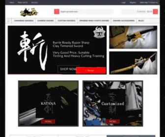 Shinken-Sword.com(Custom Sword) Screenshot