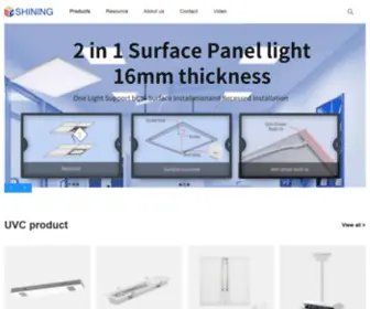 Shinlight.com(LED Lamp Supplier & Professional Lighting Manufacturer) Screenshot