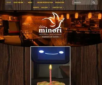Shinminori.com.sg(Shin minori japanese restaurant) Screenshot