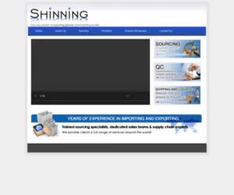 Shinningind.com(Shinning Industries) Screenshot