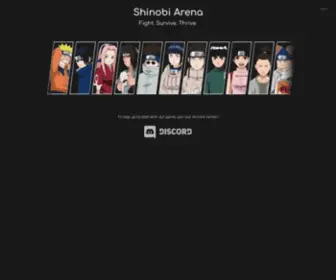 Shinobi-Arena.com(Shinobi Arena) Screenshot