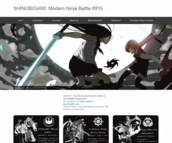 Shinobigami.com(Modern Ninja Battle RPG) Screenshot