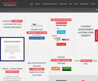 Shinrai.asia(Shinrai Technology) Screenshot